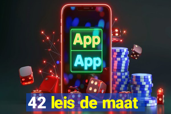 42 leis de maat